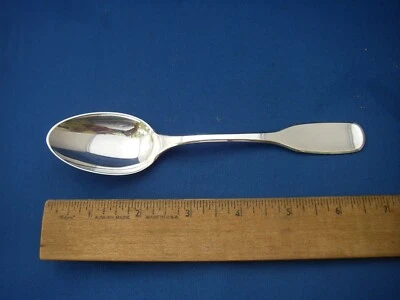 HANS HANSEN Denmark Sterling SUZANNE Pattern DESSERT SPOON-6 7/8 Inches - Image 1 of 4