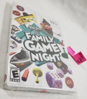 Hasbro Family Game Night 1 Wii NEW SEALED Nintendo boardgame board - Image 1 of 4