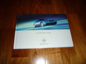 Mercedes CL Coupe Prospekt 08/2001 - Picture 1 of 1