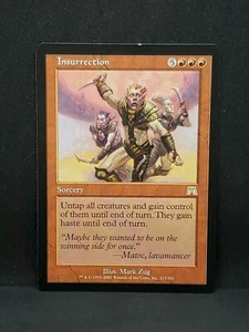 Insurrection LP MTG Ansturm 213 R Zauberei ALLE KREATUREN R GEHÖREN MIR EDH 191 - Bild 1 von 2