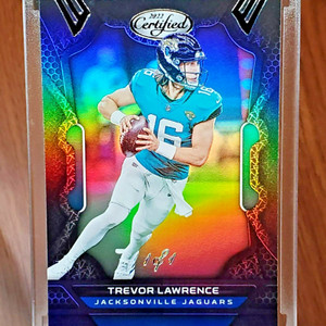 Trevor Lawrence - 2022 Panini Certified - Mirror Black 1/1