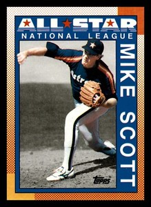 1990 Topps Mike Scott All-Star #405 Centered Mint
