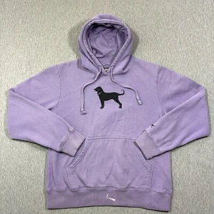 Womens Small The Black Dog Hoodie Sweatshirt Lavender - Picture 1 of 9