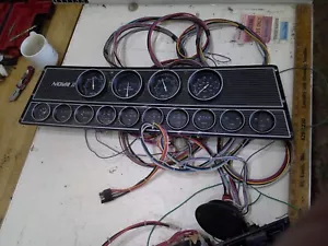 NOVA II ~ BOAT IGNITION ~ COMPLETE WIRING HARNESS ~ KEYS ~ GUAGES WIRING BLOCK - Bild 1 von 5