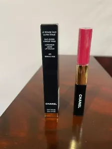 CHANEL LE ROUGE DUO ULTRA TENUE ULTRAWEAR LIQUID LIP COLOUR 43 SENSUAL ROSE NIB - Picture 1 of 3