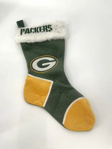 GREEN BAY PACKERS 17" CHRISTMAS STOCKING Cover