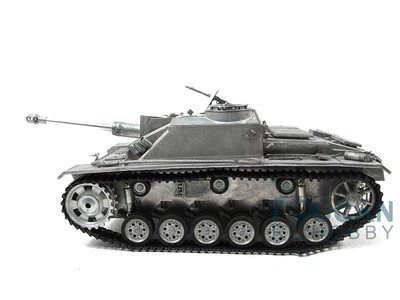 Almost Full Metal Mato 1/16 Stug III RTR RC Tank Infrared Barrel Recoil Unit - Image 1 of 4