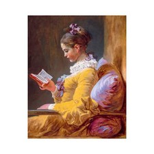 Jean-Honore Fragonard, A Young Girl Reading, 100% Cotton Art Paper, 20" x 25"