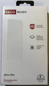 ZAGG Glass Elite Tempered Glass Screen Protector for Samsung Galaxy S23+ PLUS - Picture 1 of 2