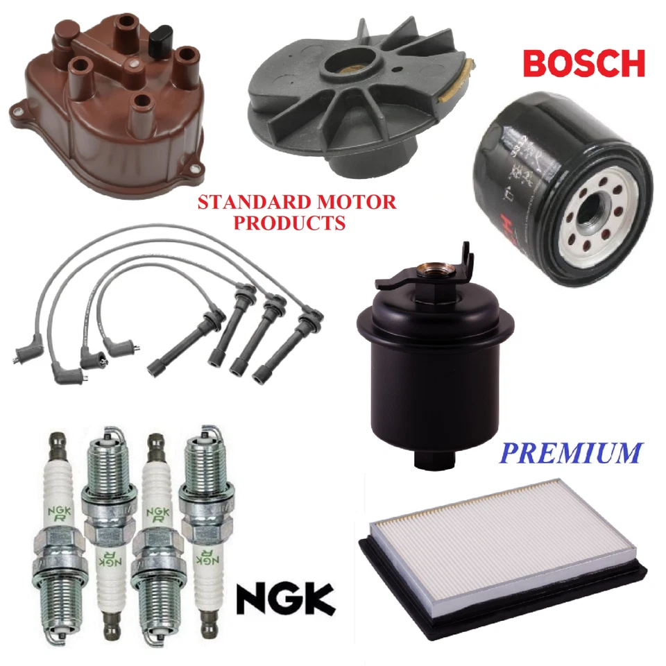 Kit de afinación filtros tapones de cable para HONDA CIVIC DEL SOL S, L4 1,6 L 1996-1997 Foto 1 de 1