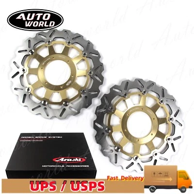 Передний тормозной дисковый ротор для Honda CBR954RR 2002 2003 CBR929RR 2000 2001 - Изображение 1 из 4