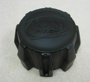 ION 171 174 179 8 LUG BLACK C101710MB C10143 WHEEL RIM CENTER CAP MCD8245YA03B0 - Picture 1 of 2
