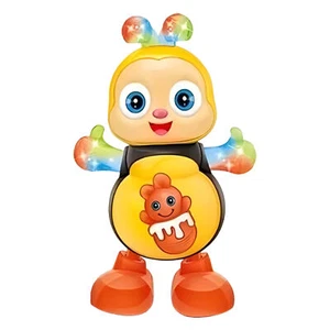 Happy Dancing Bee Kids Toy with Light & Sounds Swing Legs- Toys For Kids - Picture 1 of 11