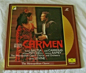 CARMEN de Georges BIZET Coffret Laser Disc Double + Livret Classique/Opéra - Photo 1/8