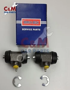 BREMSRADZYLINDER PAAR HINTEN für RELIANT SCIMITAR - 1976 bis 1990 - BORG & BECK - Bild 1 von 2