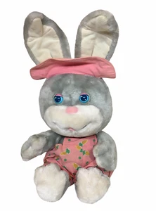 Vintage Hasbro Softies Googlies Bunny Rabbit RARE Plush 1986 Stuffed Animal Toy - Picture 1 of 11