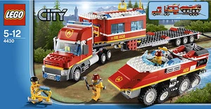 LEGO City 4430 Mobile Fire Station New REtired Lego 4430  discontinued - Picture 1 of 1