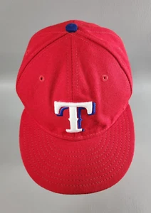 Texas Rangers - 59Fifty On-Field Fitted Ball Cap Red - Size 7 3/8 - Picture 1 of 8