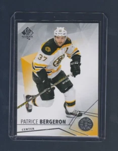 2015-16 Upper Deck SP Authentic Hockey # 12 Patrice Bergeron - Picture 1 of 2