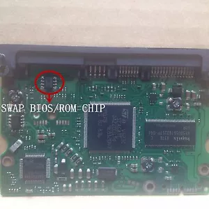 Seagate SATA H/D ST3500320AS ST3500820AS ST3500620AS PCB 100466725 REV A/B/C - Picture 1 of 2