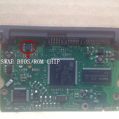 Seagate SATA H/D ST3500320AS ST3500820AS ST3500620AS PCB 100466725 REV A/B/C - Image 1 of 2