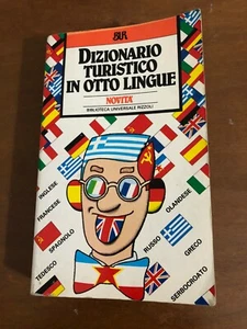 Dizionario turistico in otto lingue Rizzoli 1986 - Imagen 1 de 1