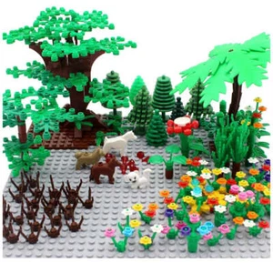 Bloques de construcción de escena de parque de jardín ladrillos de juguete y placa base | Juguetes de General Jim - Imagen 1 de 1