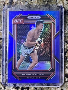 2023 Panini Prizm UFC Brandon Royval Blue Prizm #133/175 