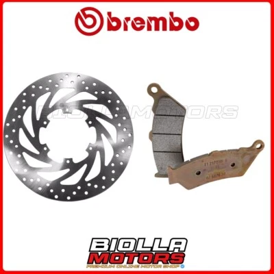 BMW F 650 GS 650 2004 FRONT BRAKE PAD + DISC KIT [90 - Fixed] 68B407 - Image 1 of 4