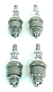 1980 NEW SPARK PLUGS RJ19HX CHAMPION SMALL ENGINE BRIGGS & STRATTON 158CC 4 PCS - Bild 1 von 1