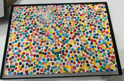 Damien Hirst La Moneda Pintura Original 6355 Abandonando Todo Impreso Foto 1 de 4