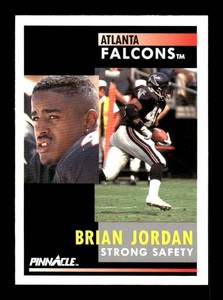 1991 Pinnacle Brian Jordan   #126