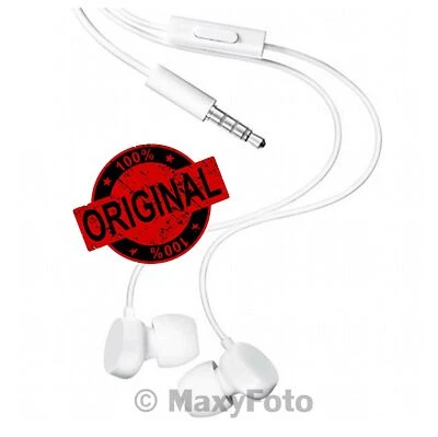 AURICOLARE ORIGINALE STEREO NOKIA WH-208 BIANCO CON MICROFONO CUFFIE 78F2B1A - Imagen 1 de 3