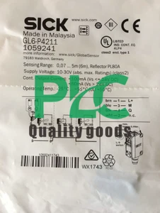 1PCS New Sick GL6-P4211 GL6P4211 Photoelectric Sensor GL6P4211 Fast Ship - Picture 1 of 2