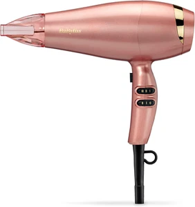 Babyliss Rose Gold Hair Dryer - 2100W Professional Ionic Blow Dryer, Lightweight - Picture 1 of 8