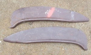 NOS 1960 FORD FAIRLANE & GALAXIE REAR WHEEL FENDER SKIRTS PAIR FOMOCO - Picture 1 of 8