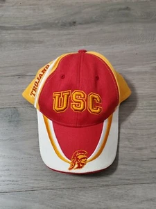 University of Southern California USC Trojans Baseball Cap Hat Red/Yellow/White - Picture 1 of 5