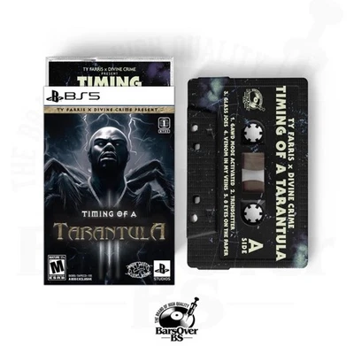 TY FARRIS x DIVINE CRIME Timing Of A Tarantula 4 MIN TIMED EDITION Cassette Tape - Image 1 of 4