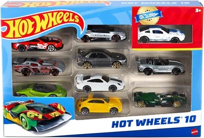 Hot Wheels 10 Pack Die-Cast Car Assortment Toy Racing Cars - Image 1 of 4