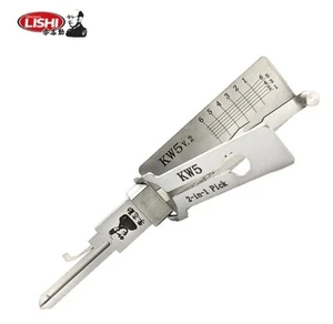 Brand New lishi 2 in 1 KW5 for kwikset and schlage 6 pin ship same day - Picture 1 of 2