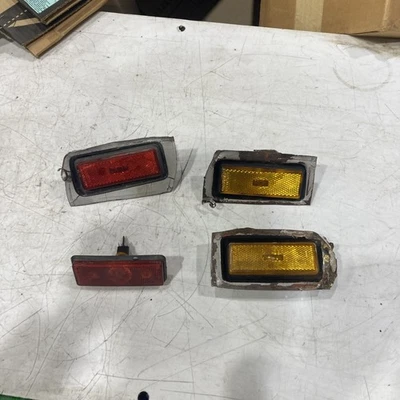 READ 1977 Fiat X19 Left & Right Front & Rear Body Marker Lights - Image 1 of 4