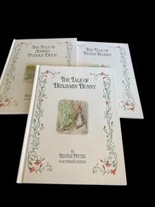 Beatrix Potter AN Authorized Edition Set of 3 hardback Books - Imagen 1 de 7