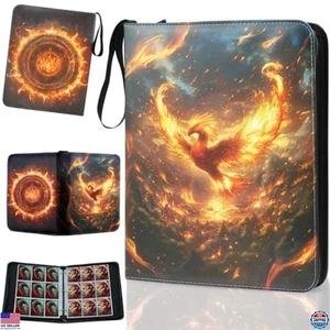Carpeta de tarjetas coleccionables Phoenix 900P - Álbum de 9 bolsillos para 900 tarjetas, impermeable - Imagen 1 de 6