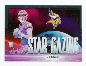 2024 Panini Absolute - Star Gazing J.J. McCarthy #SG-JMY (RC) - Picture 1 of 2