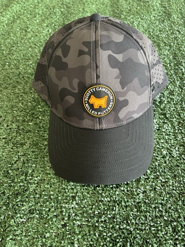 NWT Scotty Cameron X Melin Gallery Hydro A Game Camo Dog Hat Snow