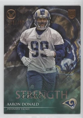 2014 Topps Valor Strength /499 Aaron Donald #192 Rookie RC - Image 1 of 2