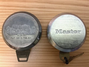 master lock 6271 and American 2000 series Hidden shackle USED - Picture 1 of 5