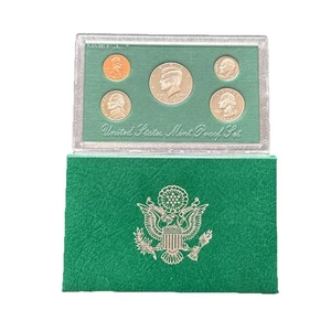 1994 U.S. Mint Proof Set Kennedy Half Dollar Five Different Coins Original Box - Picture 1 of 6