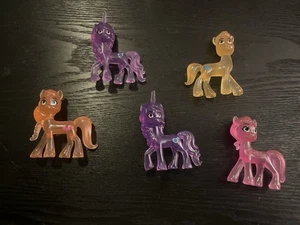 My little Pony New Generation 2" Translucent Lot Of 5 Ponys - Bild 1 von 2