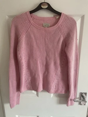 Jack Wills Pink Jumper Size 6. But Bigger - Image 1 of 4
